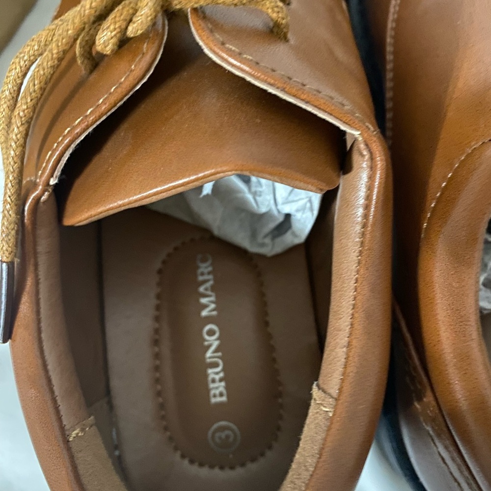 Bruno Marc Boy's Classic Oxfords Dress Shoes
Size 3 
SBOX226K
Brown - Picture 11 of 12